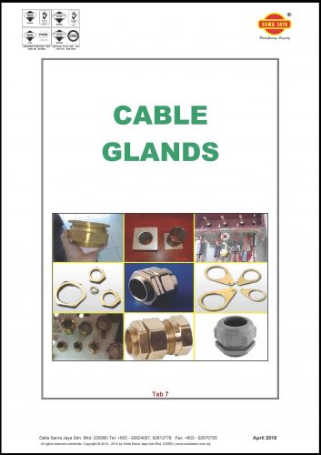 Tab 7 - Cable Glands Catalogue