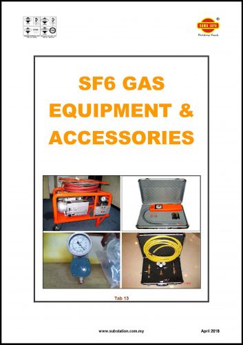 Tab 13 - SF6 Gas Equipment & Accessories Catalogue