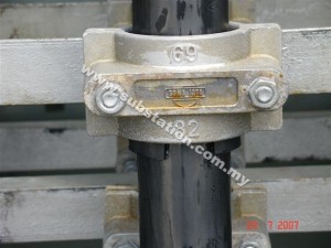 Cable Cleat or Cable Clamp from Delta Sama