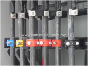 Colourful Cable Cleat or Cable Clamp from Delta Sama