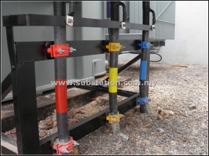 Colourful Cable Cleat or Cable Clamp from Delta Sama