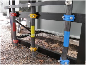 Colourful Cable Cleat or Cable Clamp from Delta Sama
