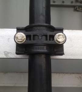 Aluminium Cable Cleat or Cable Clamp from Delta Sama